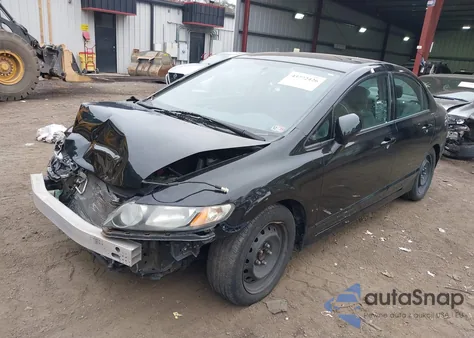 2010 Honda Civic Lx z USA, uszkodzony, nr VIN 2HGFA1F56AH564721